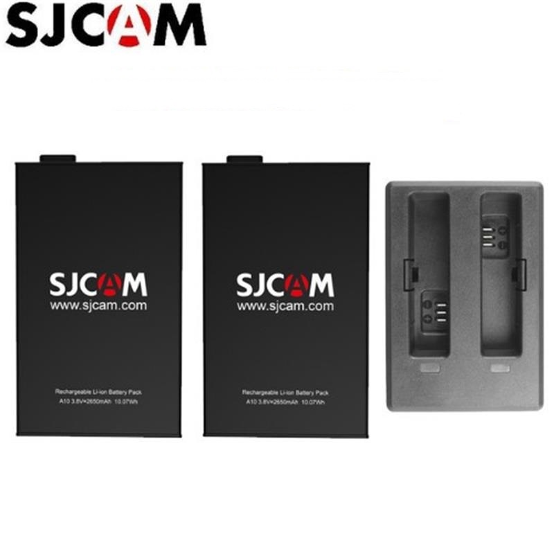 Renewable Energy Sources - SJCAM-cargador de batería recargable de litio