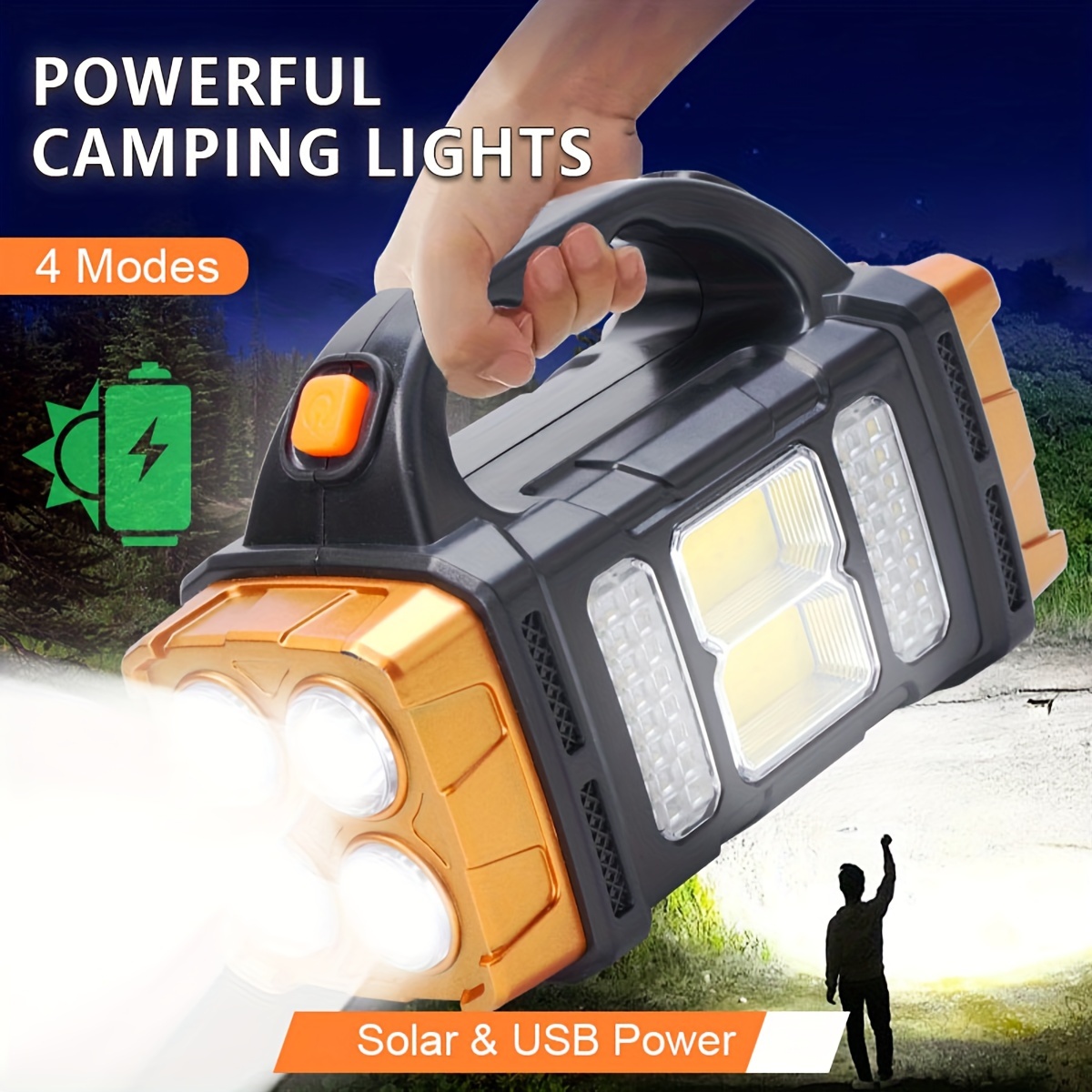 Renewable Energy Sources - Nueva Linterna LED Solar Recargable de