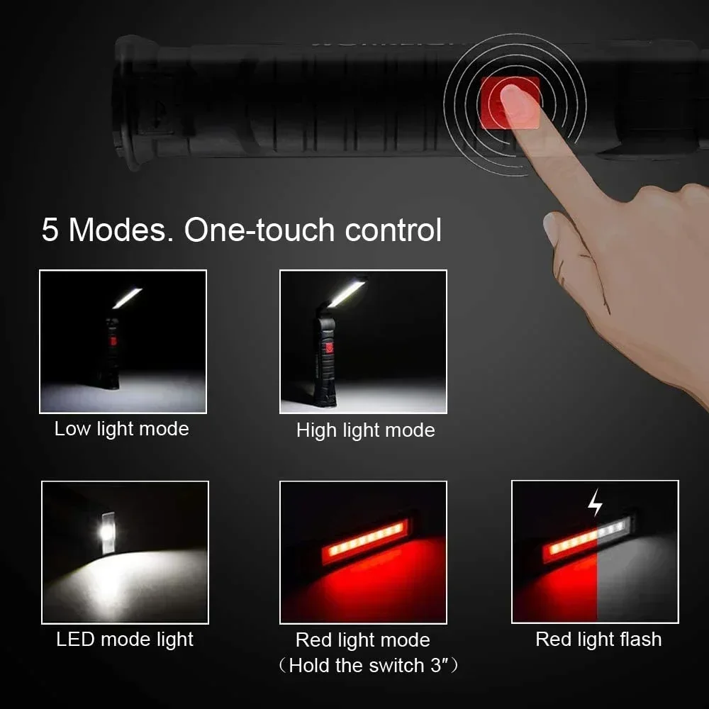 Luz de trabajo LED COB portáti - Renewable Energy Sources reseña y precio