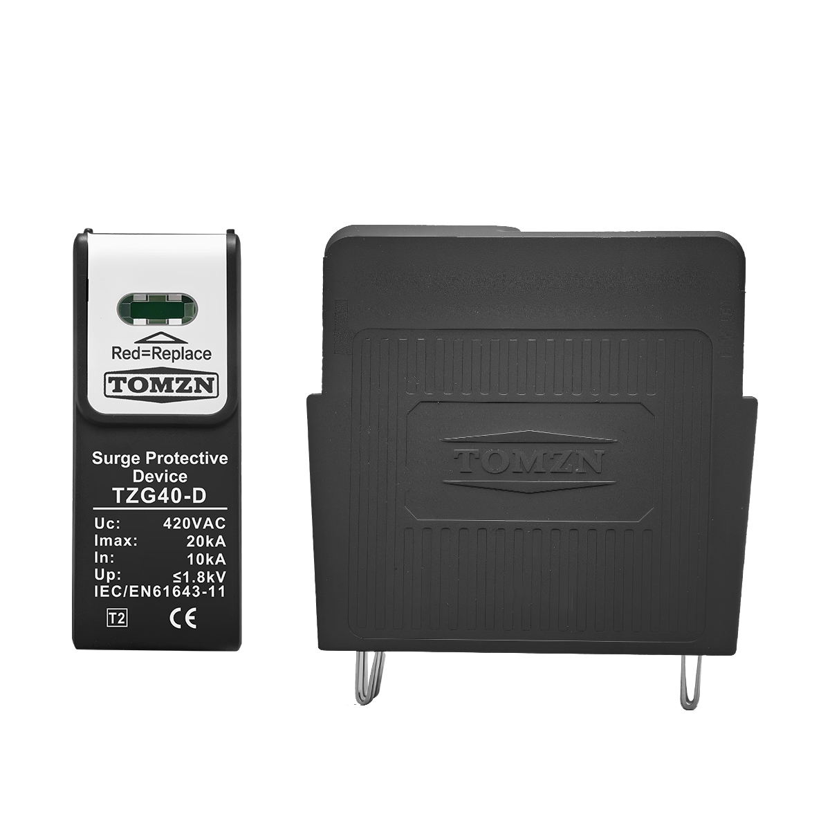 1PCS TZG40 Tubo de descarga PV - Ac Surge Protector reseña y precio