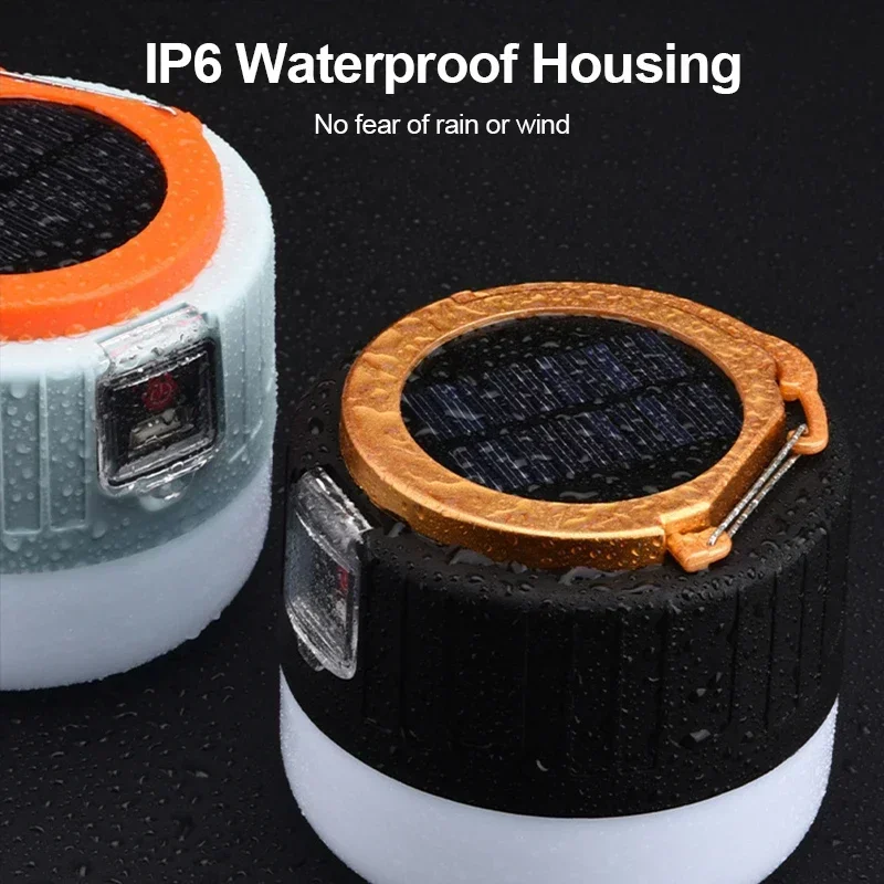 Luz LED Solar para acampar, Ba - Renewable Energy Sources reseña y precio