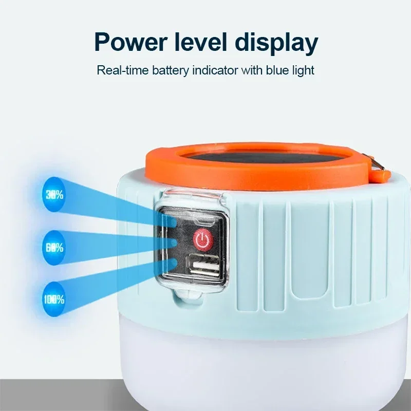 Luz LED Solar para acampar, Ba - Renewable Energy Sources reseña y precio