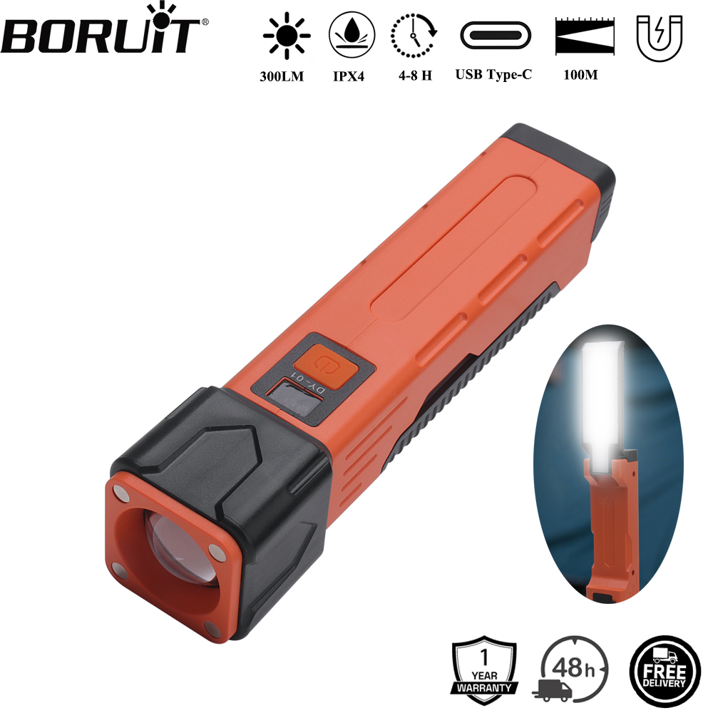 BORUiT 300LM luz LED de trabaj - Renewable Energy Sources reseña y precio