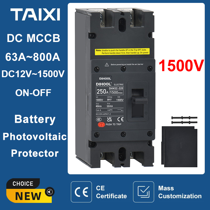 Disyuntor de caja moldeada DC  - Ac Surge Protector reseña y precio