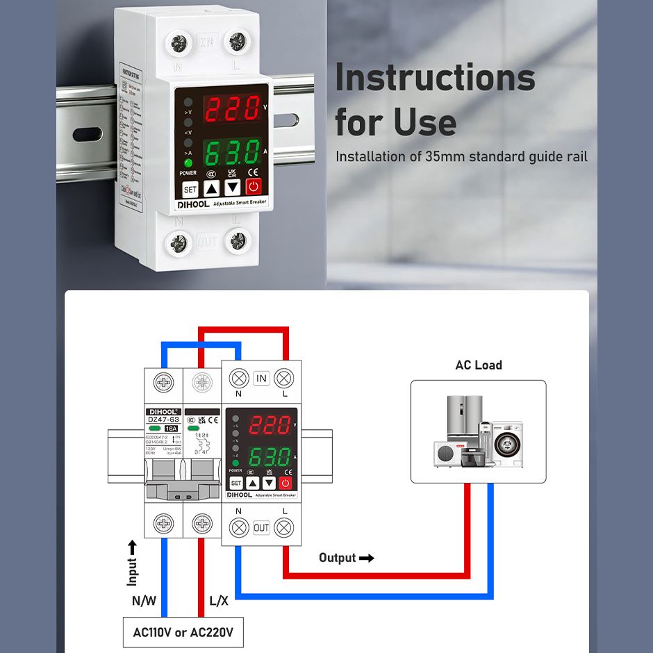 Protector de Voltaje y Corrien - Ac Surge Protector reseña y precio