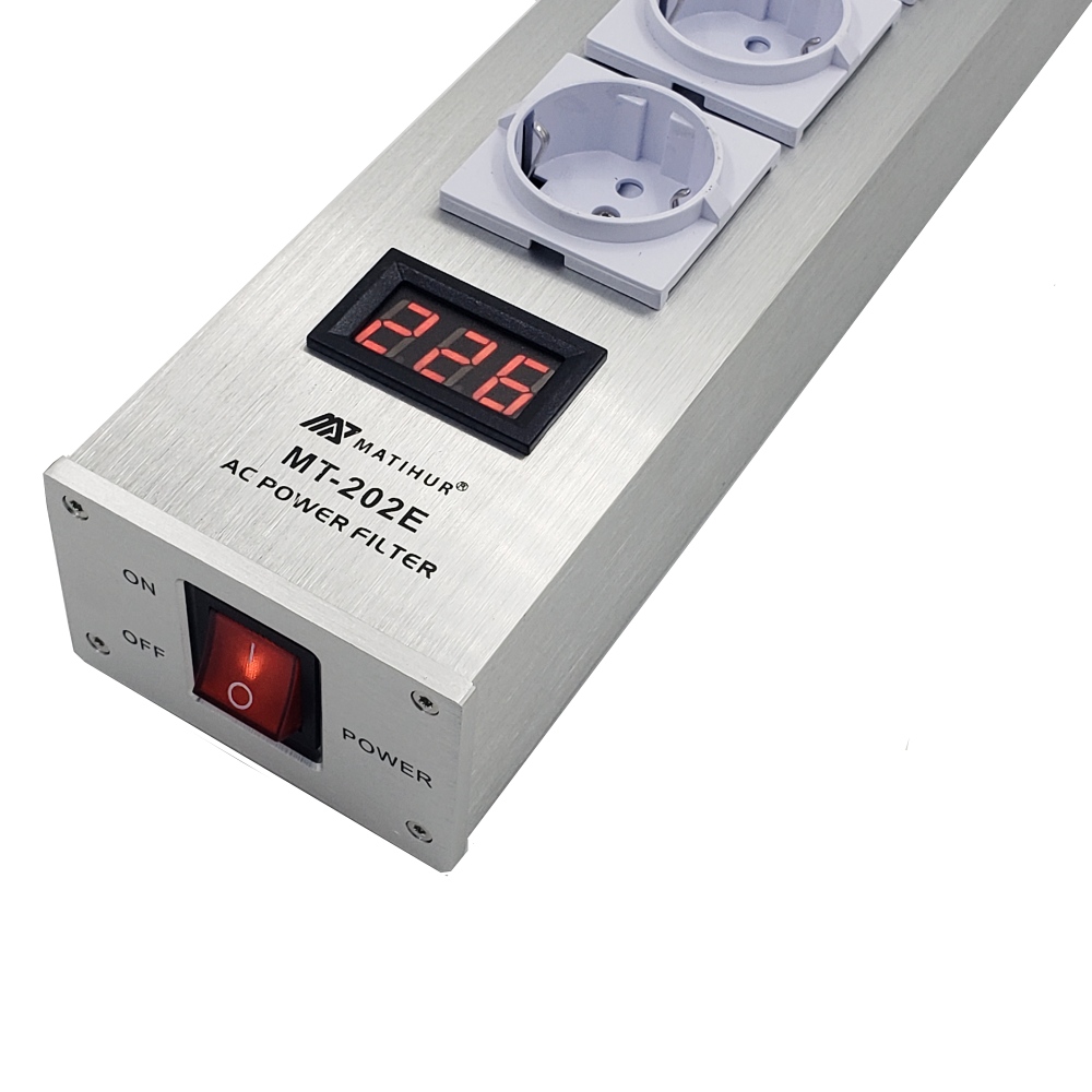 Filtro de potencia hifi Matihu - Ac Surge Protector reseña y precio